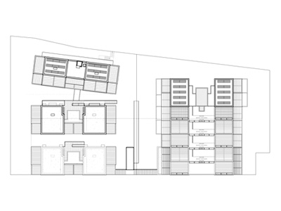 maison du conseil général de l'isère plan d'étage courant